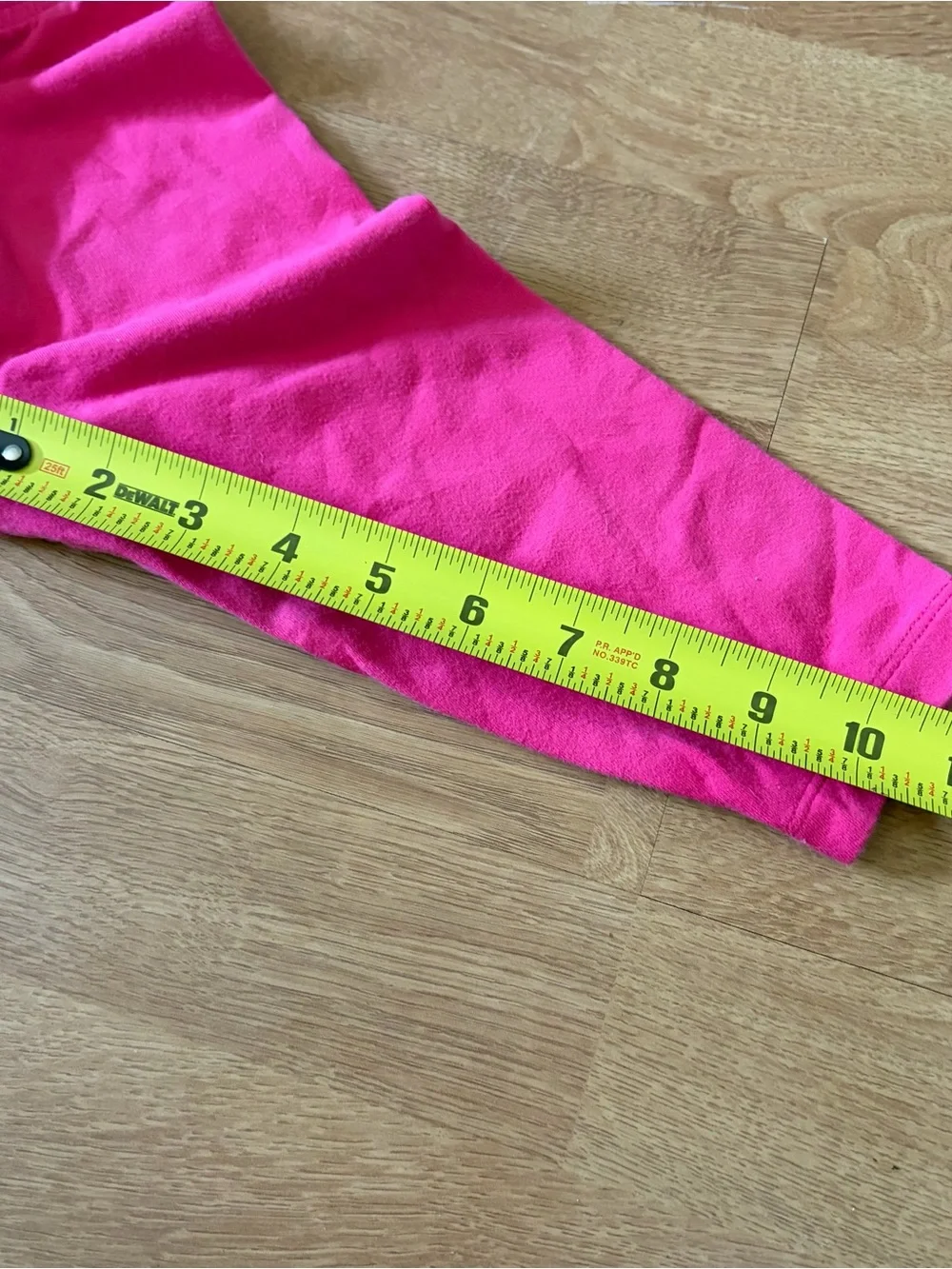 Lands ‘ End Pink Capri leggings size 4T